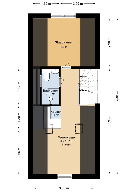 mediumsize floorplan